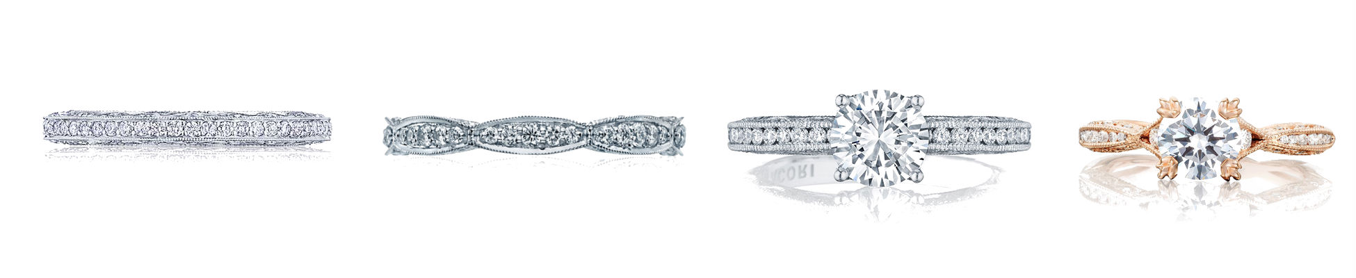 tacori wedding and engagement rings
