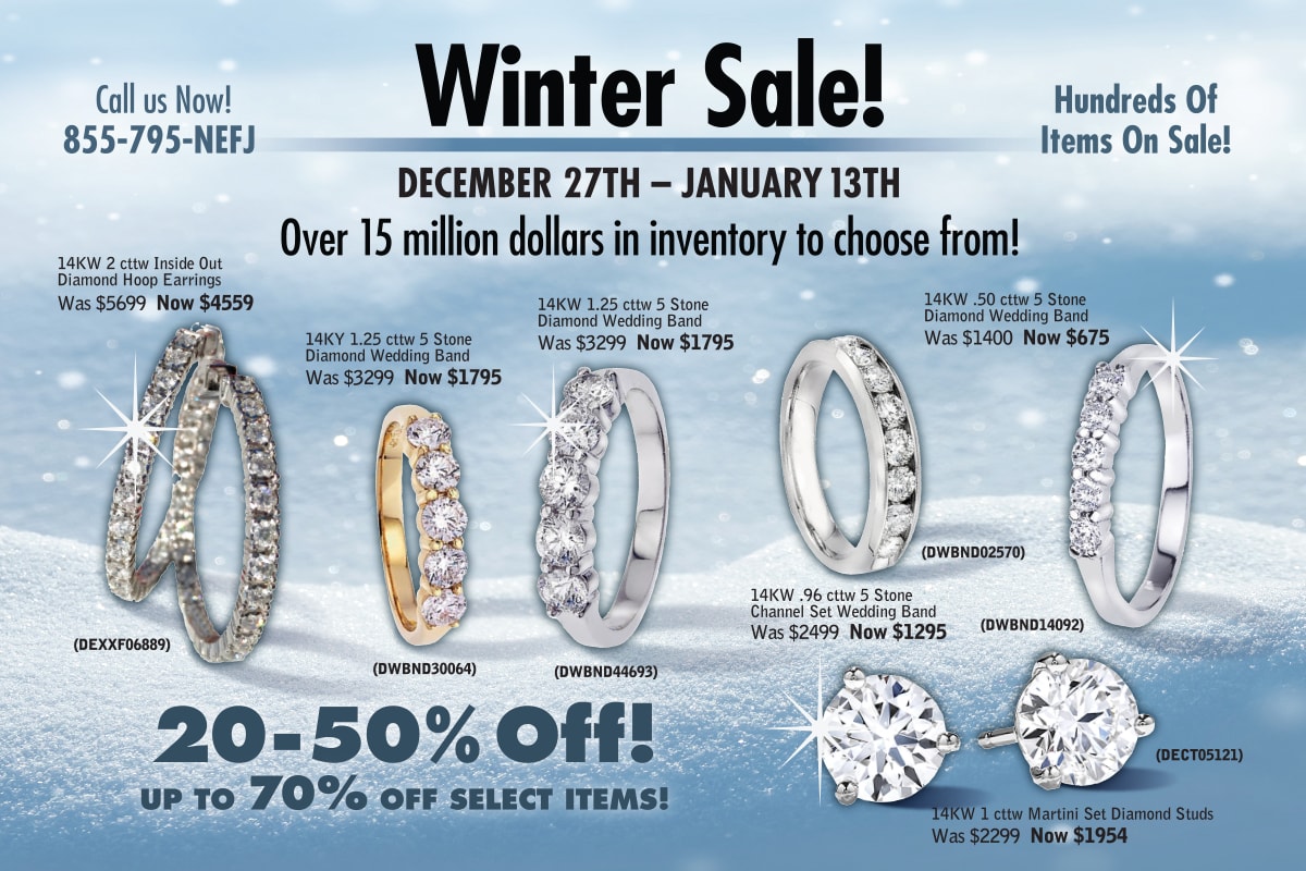 Winter Sale From December 27th to January 13th