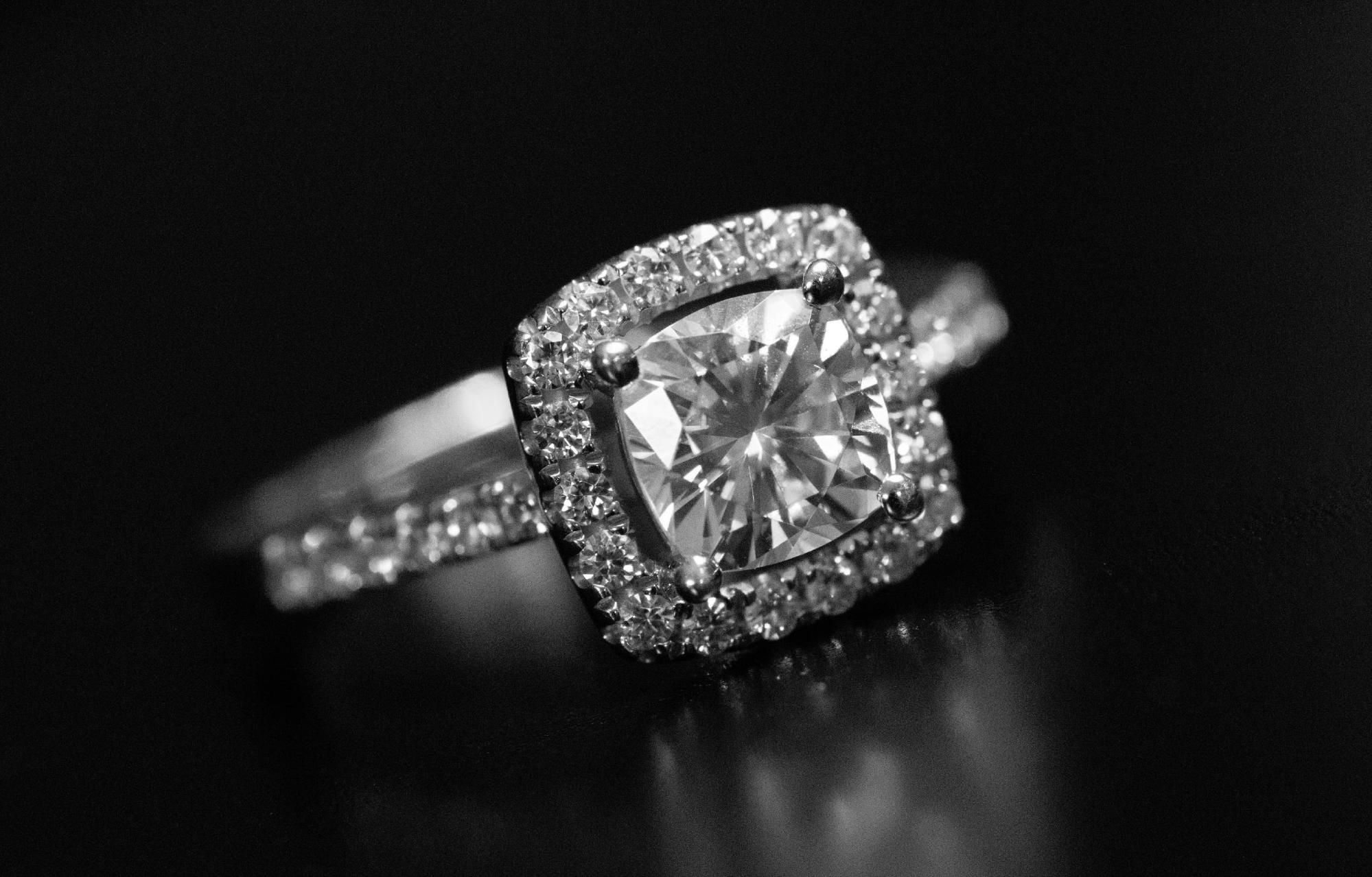 Halo engagement rings at Northeastern Fine Jewelry