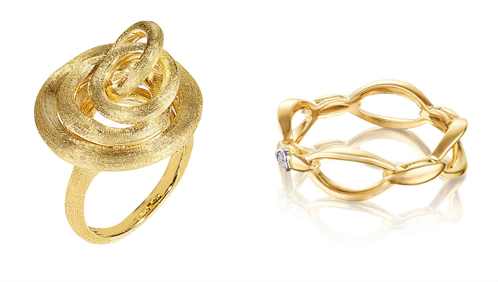 Marco Bicego and TACORI Yellow Gold Rings