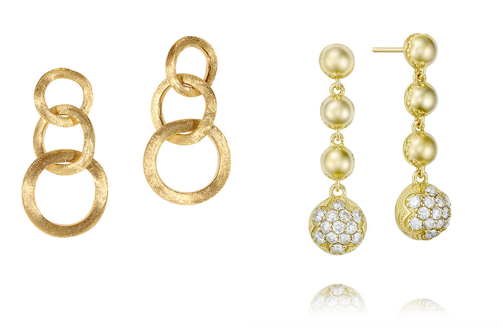 Marco Bicego and Tacori Artsy Earrings