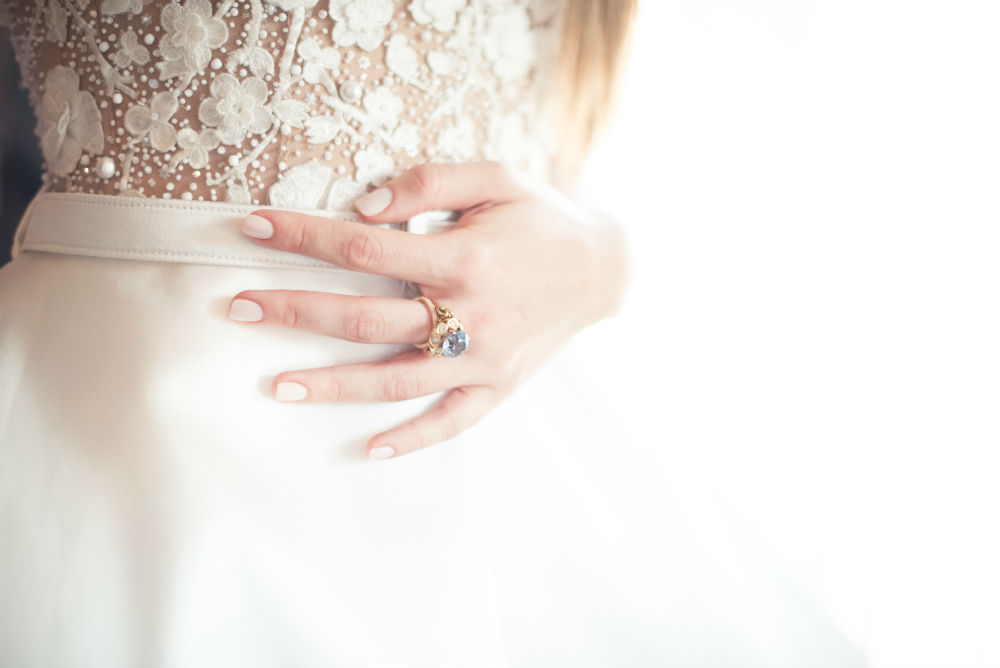 Eye-catching Aquamarine Engagement Rings for the Alternative Bride