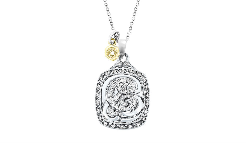 TACORI monogram pendant