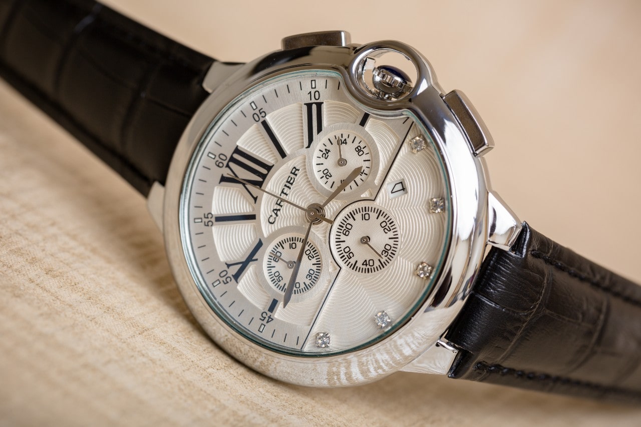 luxury watch by Cartier