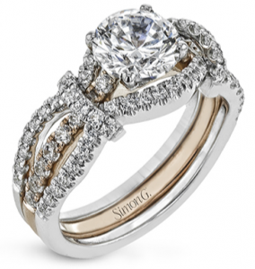 Simon G engagement ring