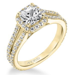 Artcarved engagement ring