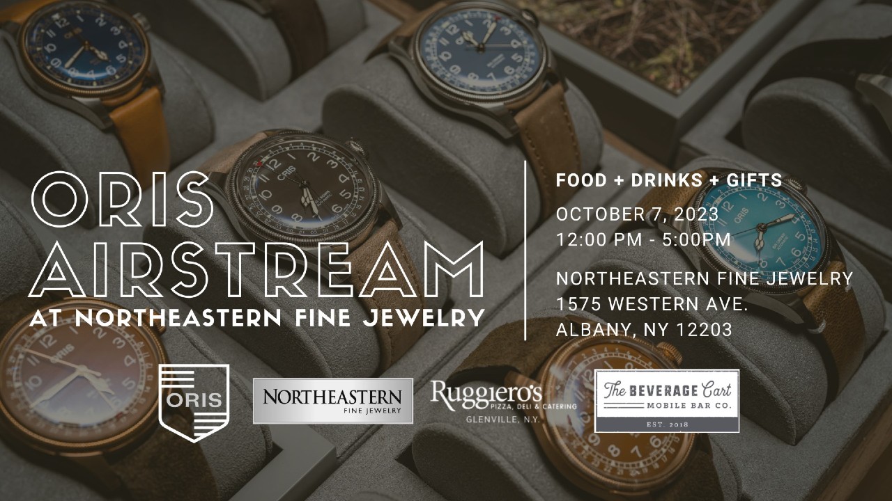 Oris Airstream event at the Albany location of Northeastern Fine Jewelry