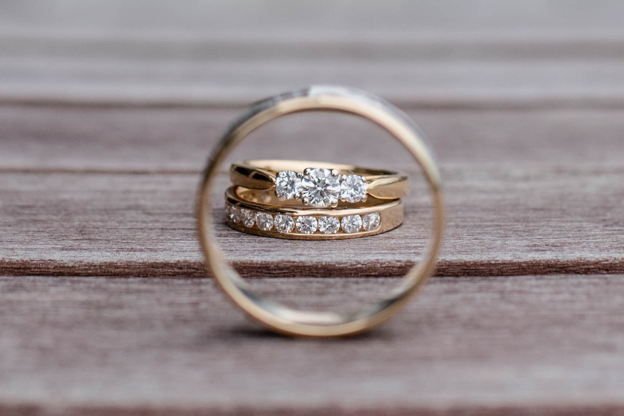 Guide To Matching Wedding Bands And Engagement Rings