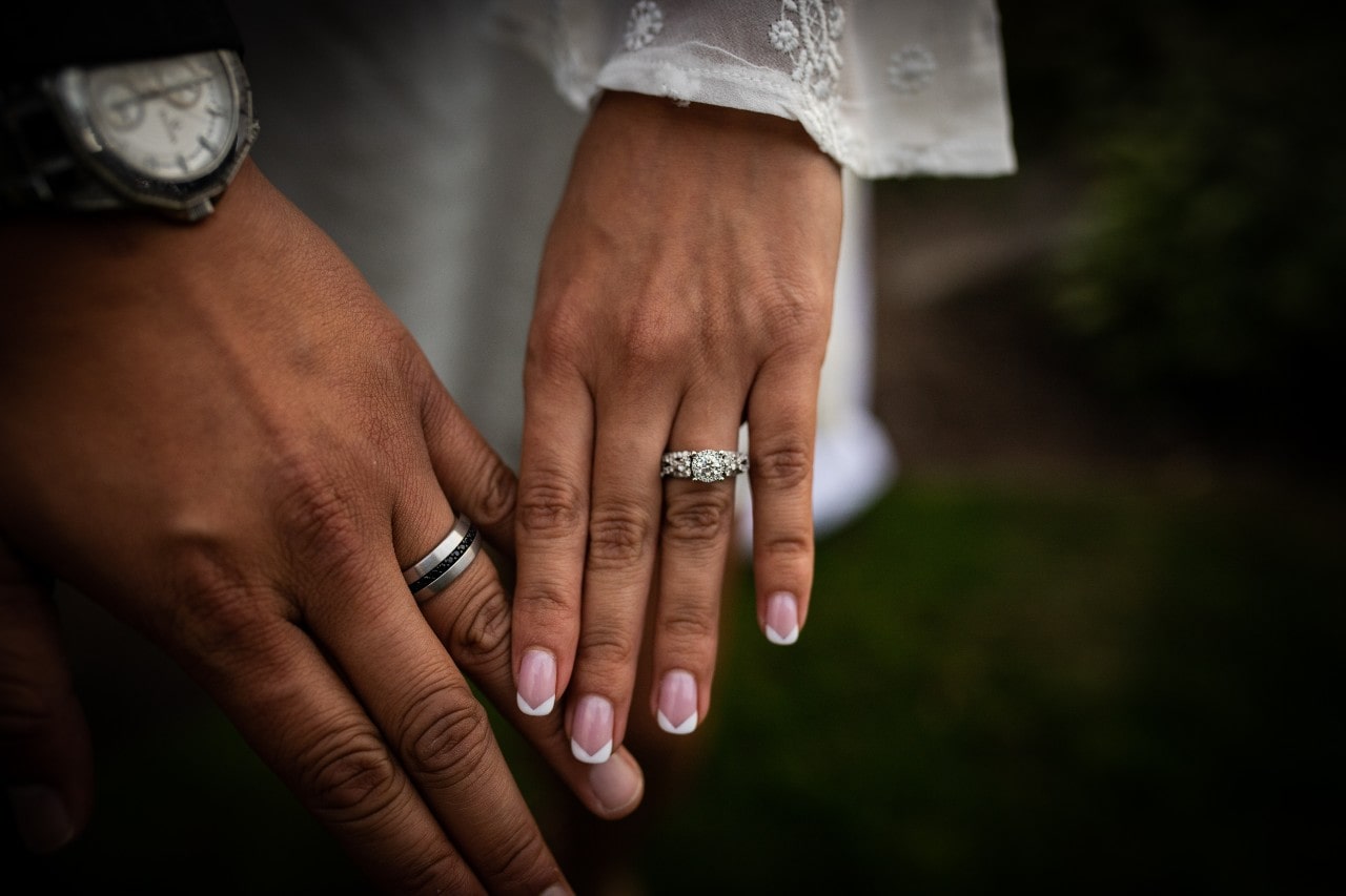 HIDDEN HALOS ENGAGEMENT RINGS